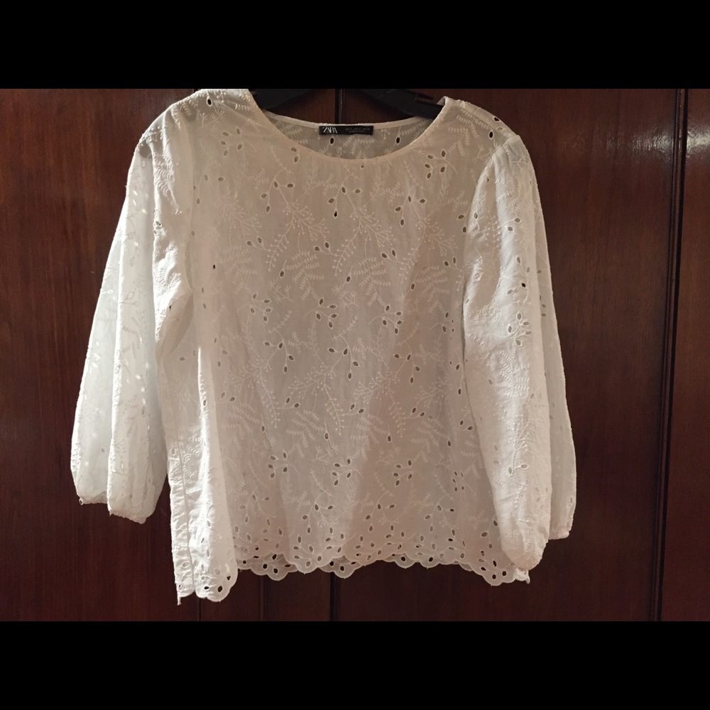 Zara lace blouse